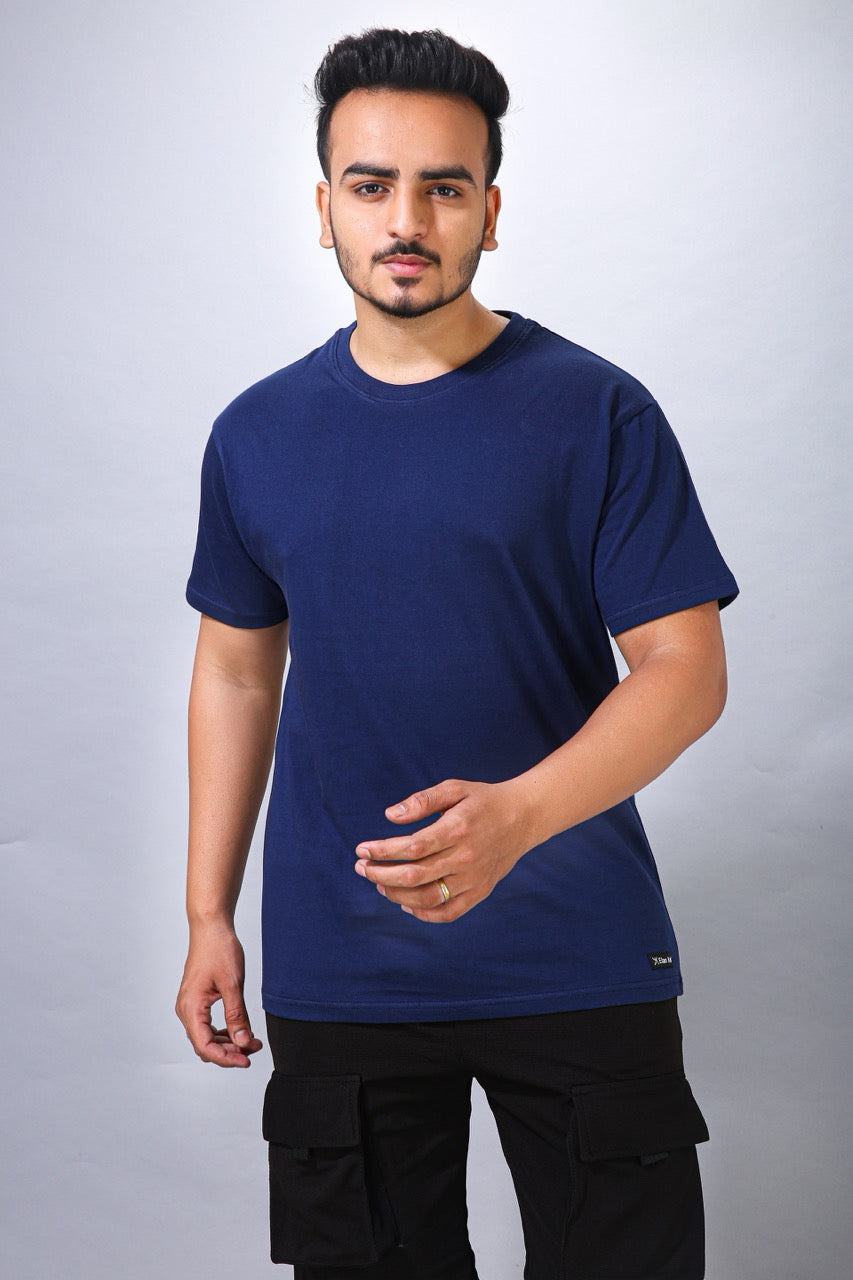 Skin Kef Flow Men's Pageant Blue Athleisure T-shirt