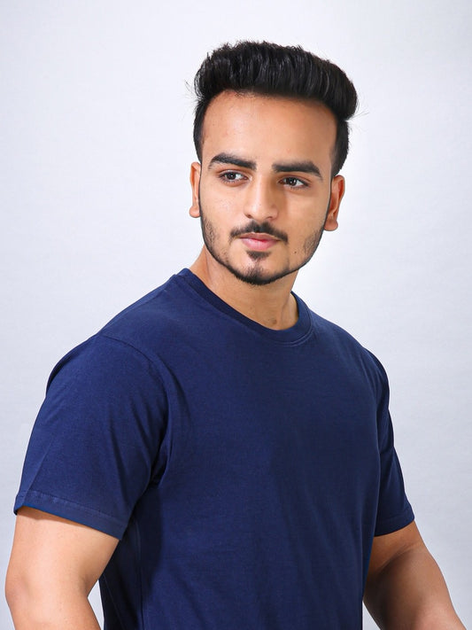 Skin Kef Flow Men's Pageant Blue Athleisure T-shirt